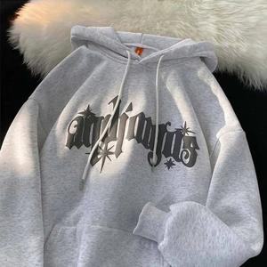 Pull à capuche pour hommes brodé de logo personnalisé respirant à séchage rapide 100% coton lavé Streetwear automne OEM sweats à capuche tricotés - Product Image 3