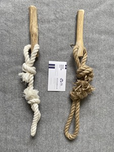 2023 vietnamien café bois chien mâcher fabrication remorqueur corde boule de coco de haute qualité - Product Image 2