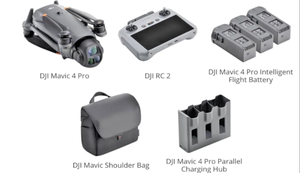 DJI Mavic 4 Pro พร้อมกล้อง Hasselblad Tri-Camera ความละเอียด 100MP ถ่ายวิดีโอ 6K/60fps HDR ระยะเวลาบิน 51 นาที ระบบ GPS พร้อมรีโมทคอนโทรล โดรนระดับมืออาชีพ - Product Image 2