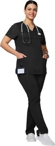 Uniforme médical de qualité supérieure, ensembles de blouses et de pantalons de jogging unisexes, vêtements de travail confortables pour les soins de santé, pour hommes et femmes - Product Image 4
