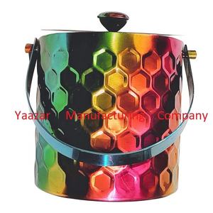Custom Design HIgh Quality Stainless steel Doouble Wall Ice <b>bucket</b> for House and Party at Wholesale Price From Manufacturer - Product Image 1