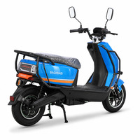 1000W TIKING Electric Motorcycle 72V20Ah Battery with 60-70km Range 45km/h Max Speed 10inch Tire for Delivery Use