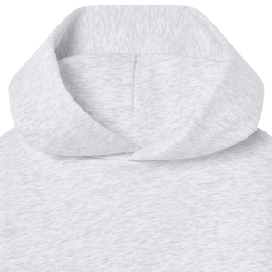 Top Double-Layered 100% Cotton Oversized Armor <b>Hoodie</b> 320 Gsm Per Layer 70% Cotton 30% Polyester <b>Beige</b> Cropped for Winter - Product Image 2