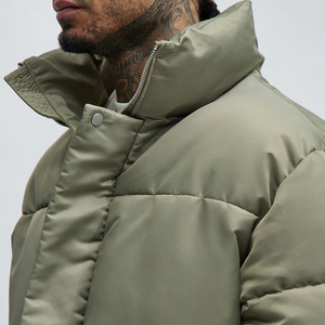 <b>Top</b> Quality Custom Logo Breathable Comfortable <b>Bubble</b> Jackets Men's Winter <b>Bubble</b> Customised Men's Jackets - Product Image 4