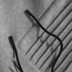 Sudadera con Capucha Negra Lisa para Hombre, 100% Poliéster, con Bolsillos, Impresión Personalizada, Ropa de Invierno, Colores y Logotipos Personalizados de Alta Calidad - Product Image 3