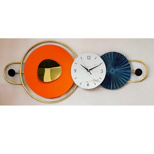 Horloge murale électrique en laiton de luxe, style Art Déco moderne, silencieuse, décoration de mariage pour intérieurs classiques, approvisionnement direct usine, quantité en gros - Product Image 1
