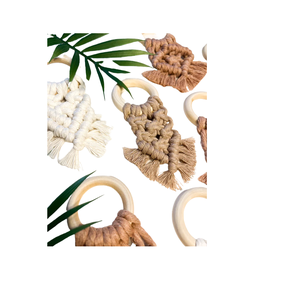 Servilleteros de cuerda trenzada para soportes de tela de mesa de comedor hechos a mano de servilletero de yute Natural servilletero de restaurante - Product Image 1