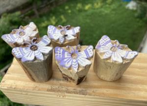 Timbre papillon sculpté à la main |   Motifs de papillons |   Outils de sérigraphie textile - Product Image 2