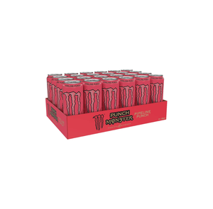 Monsters Pipeline Punch contient 0,4 % de taurine pour réguler l'équilibre hydrique et électrolytique et 0,03 % de caféine. - Product Image 6