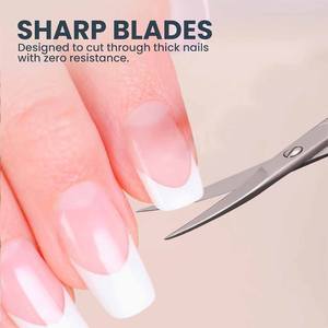 กรรไกรตัดหนังเล็บส่วนบุคคล คมพิเศษ ทำจากสแตนเลส พร้อมซองหนัง - Product Image 3