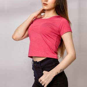 Chemises à manches courtes pour femmes grandes tailles, coupe régulière, respirantes, écologiques, séchage rapide, coton bambou - Product Image 2