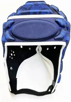 Personnalisez votre conception 7on7 Casque Autisme Épilepsie Protection de la tête souple Drapeau de rugby Casque de football Gardien de but 7 sur 7 Casques