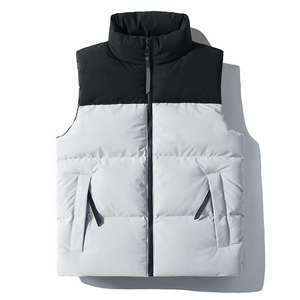 Chaqueta de Invierno Acolchada Impermeable y Cortavientos Personalizada para Hombre, sin Mangas, con Servicio de Etiqueta Privada y Pedidos al por Mayor - Product Image 1