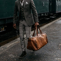 Bolsas de viaje de cuero de alta calidad a precio al por mayor hechas en Pakistán bolsas de viaje de cuero para uso en exteriores