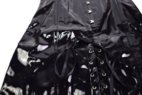 Damen Sexy Gerades Ärmelloses PU-Leder Club Maxikleid Antistatisch Umweltfreundlich Kariert Boutique-Stil Natürlich