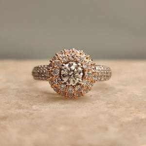 SARVA JEWELS para certificado 14K oro rosa personalizado VVS calidad laboratorio crecido corte diamante anillo para hombres mujeres lindo Hip Hop - Product Image 5