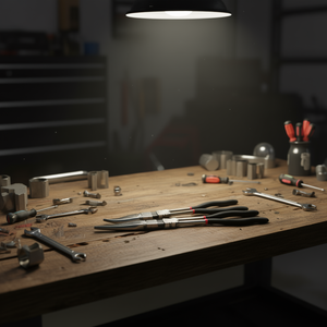 Alicates de doble articulación Usag con mordazas rectas y semicirculares, producto de alta calidad - Product Image 3