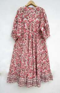 Vintage Long Women <b>Dress</b> New Fashion Long Sleeve High Waist Print Hit Color <b>Midi</b> <b>Dresses</b> <b>With</b> Turn Down Collar for Evening <b>Dress</b> - Product Image 4