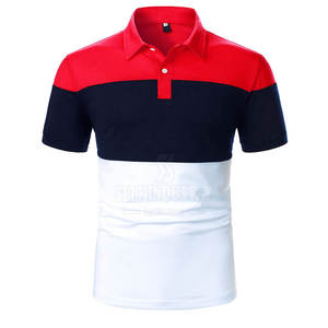 Polos de calidad superior para hombre, polos ajustados para hombre, polos transpirables de algodón 100% para hombre - Product Image 1