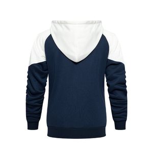 Conjunto Deportivo Transpirable con Capucha, Impresión de Logotipo Personalizado, Color Sólido, Ropa de Invierno con Logotipo del Fabricante, Chándal para Hombre - Product Image 2