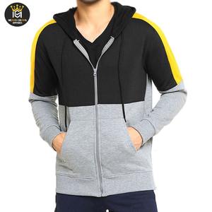 Servicio de OEM Sudadera con capucha para hombre superventas Chaqueta con cremallera personalizada de secado rápido Sudaderas con capucha para hombre de algodón 100% - Product Image 1