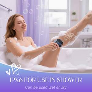 Afeitadora Eléctrica para Mujer, Inalámbrica, Indolora, Depilación Facial y Corporal para Brazos, Axilas y Bikini, Resistente al Agua IPX7 - Product Image 4