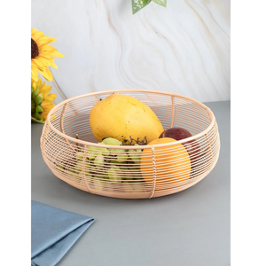 Panier en métal de qualité supérieure avec design ventilé et poignées robustes pour un transport facile, idéal pour la lessive et l'usage domestique, destiné à l'exportation - Product Image 2