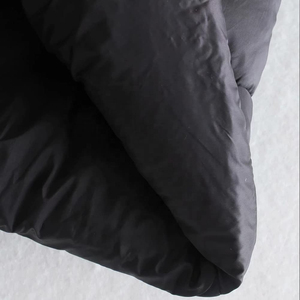 Chaleco corto de invierno ligero para mujer, impermeable, sin mangas, cálido, con decoración de botones, ropa de calle, chaleco recortado acolchado - Product Image 6