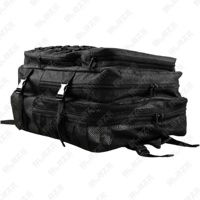 Sac à dos de sport unisexe durable et léger, personnalisable, avec ceintures à perles, multi-compartiments, imperméable, en PVC enduit 600D