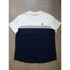 Sólido O-cuello 100% algodón Camisetas de hombre Estilo casual Manga corta Streetwear con estampado colorido en la parte delantera - Product Image 5