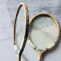 Raquette de badminton en bois légère et écologique de haute qualité, haute rigidité, équipement sportif premium, design télescopique, 500g