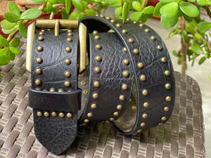 Hot Selling Unisex Leather <b>Belts</b> Black Real Leather High Quality Western <b>Belts</b> - Product Image 2