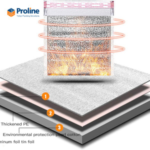 Eco Friendly Leopard Pattern PE Waterproof Insulated Thermal Bag Foldable <b>Hot</b> Cold Food Storage for Catering Takeout - Product Image 3