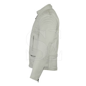 2025 personnalisé hommes course moto veste haute qualité en cuir véritable imperméable à l'eau en gros pour la saison d'hiver - Product Image 3
