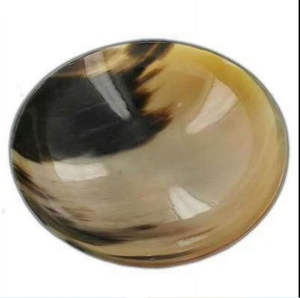 CUENCO DE CUERNO DE ALTA CALIDAD HECHO A MANO ARTESANAL DE ALTA PULIDO Utensilios de cocina para servir sopa Fideos Tazón de cuerno elegante - Product Image 2