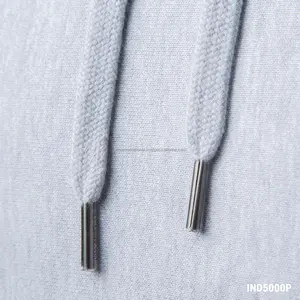 HIFH109มีฮู้ดแขนยาวสำหรับผู้ชายเสื้อสเวตเชิ้ตผ้าฟลีซผ้าฝ้ายแบบสวมหัว - Product Image 5