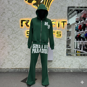 Nueva moda precio al por mayor cliente exigió precio bajo cremallera chándal para Hombres estilo único nuevo diseño chándales para hombre - Product Image 5