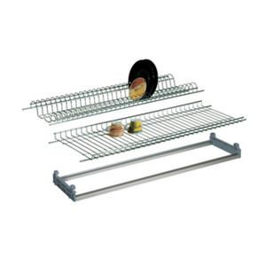 Kit Colapiatti Cromato con Telaio Regolabile 76 cm - Product Image 2