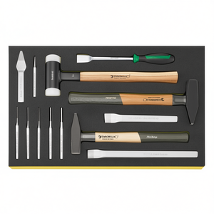 Ensemble de marteaux et ciseaux Stahlwille 13 pièces TCS Inlays Tool Sets - Product Image 2