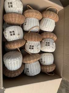 เครื่องประดับหวายสำหรับตกแต่งเทศกาลคริสต์มาสของตกแต่งต้นคริสต์มาสงานสานมือจากเวียดนาม - Product Image 3