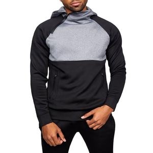 Personalizado de alta calidad manga raglán gimnasio ropa deportiva transpirable pulóver sudaderas con capucha para hombres - Product Image 6