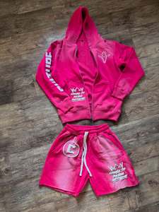 Ensemble de shorts en molleton de coton 100% respirant et léger respectueux de l'environnement avec des conceptions imprimées personnalisées saison estivale - Product Image 4