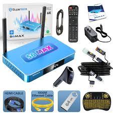สินค้าใหม่แกะกล่อง ของแท้ รุ่นใหม่ล่าสุด S6 Max เครื่องเล่นมีเดียอัจฉริยะ Wi-Fi แบบดูอัลแบนด์ พร้อมจัดส่ง - Product Image 2
