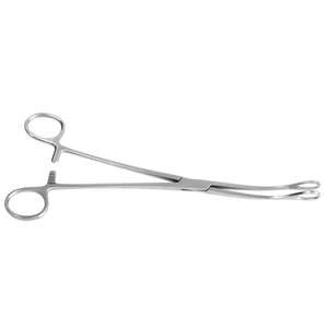 Pinces à éponges manuelles de 12 pouces, droites et dentelées, pour instruments chirurgicaux vétérinaires, certifiées CE, à prix bas, vente en gros - Product Image 3