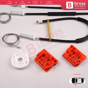 Kit de Reparación de Elevalunas BWR270, Puerta Delantera Izquierda para Caddy MK3 2K 2C 2004-2015, Furgoneta MPV 2K1837729 - Product Image 6