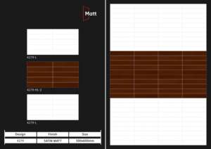Azulejos cerámicos de 300x600mm para paredes interiores de baño y cocina, con acabado brillante, mate, efecto azúcar tallado, diseño de pared interior de lujo. - Product Image 4