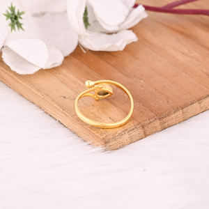 Plata de Ley 925, nácar, piedra preciosa, anillo de diseñador chapado en oro amarillo, declaración, joyería hecha a mano ajustable, regalo para ella - Product Image 6