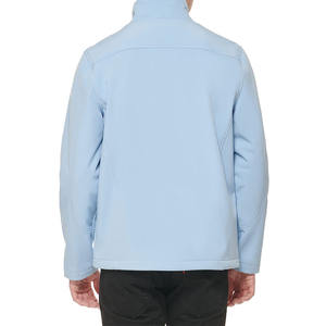 New Softshell Jacket for Men and Casual Wear Custom logo SoftShell <b>Waterproof</b> Windproof Polyester Softshell Jacket - Product Image 5