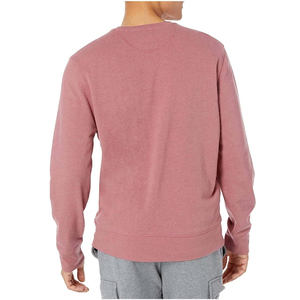 OEM vente en gros sweats à capuche respirants élégants pour hommes 100% polyester polaire décontracté sweats à capuche à motif solide pour l'hiver - Product Image 6