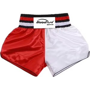 Short de boxe Muaythai de haute qualité caractéristique extensible pour l'entraînement en salle de sport et les arts martiaux de combat UFC - Product Image 5
